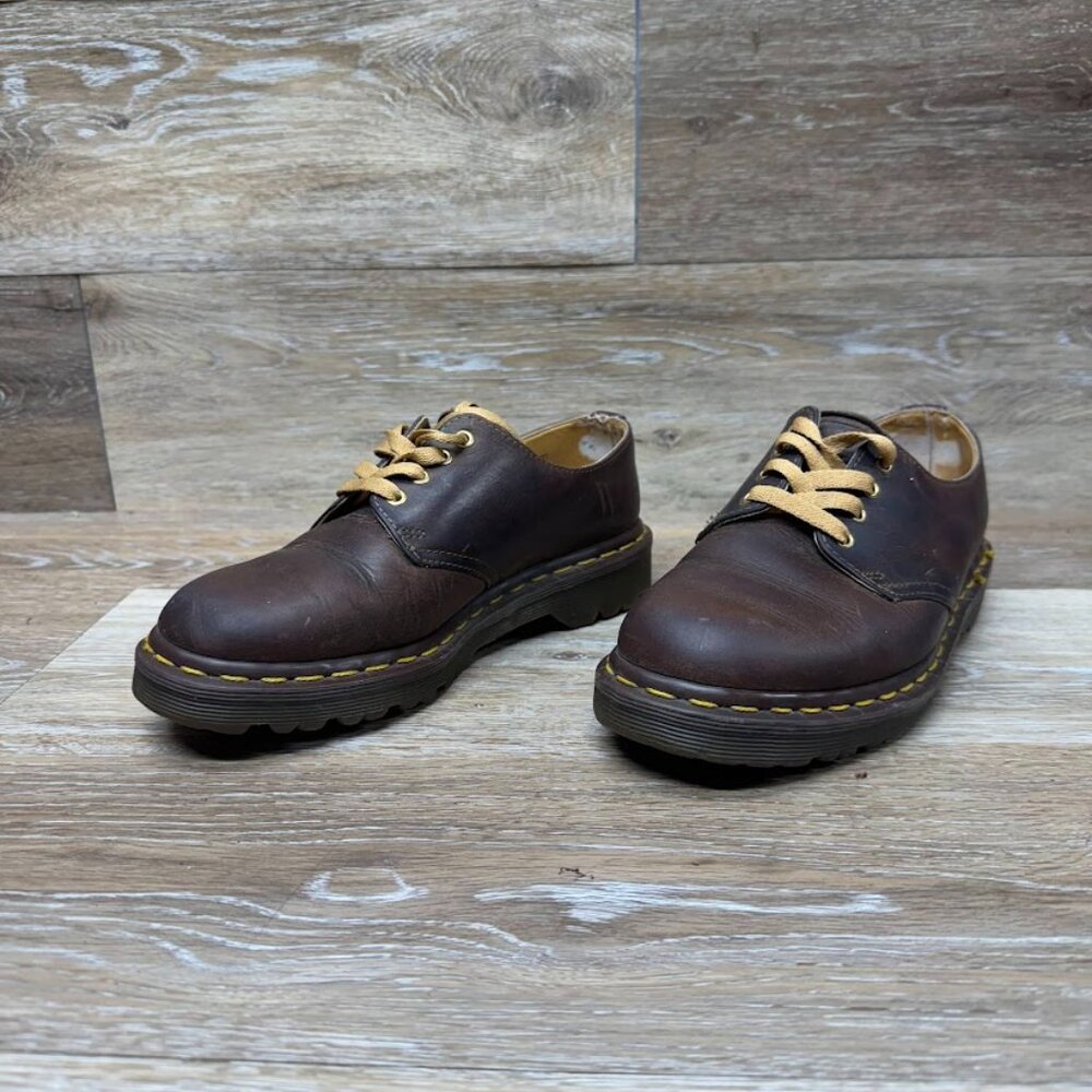 Dr. Martens Brown Leather Vintage Oxford Made in England Men's Size 4/Wo…